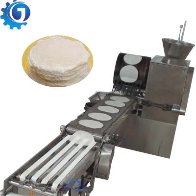 China Hot Sale Restaurants Chapatti Making Machine Spring Roll Machine Lumpia Pastry Leather Sheet Making Machine for sale