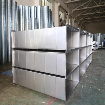 China Modern durable using low price building rectangular galvanized exhaust tdf flange duct for sale