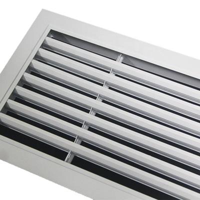 China Simple Structure HVAC Ventilation Removable Wall Linear Grill Air Diffuser Door Vents For Interior Door for sale