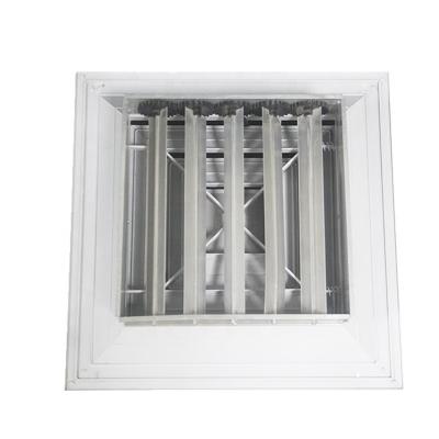 China Industrial Aluminum Air Diffuser Square Supply Air Diffuser For HVAC Air Diffuser System for sale