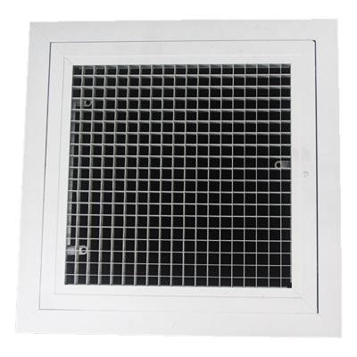 China Simple Structure Aluminum Eggcrate Air Diffuser with Filter Grille Ceiling Diffuser for Commercial HVAC System Aluminum Eggcrate Air Grilles for sale