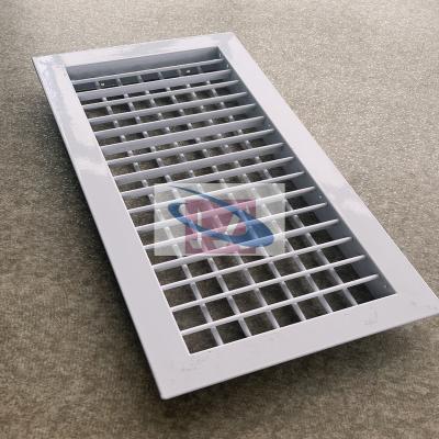 China Simple Structure Factory Double Circulation Air Ventilation Supply Air Conditioner Aluminum Grill for sale