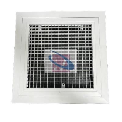 China High Quality Simple Structure Air Ventilation Aluminum HVAC Egg Crate Grill for sale