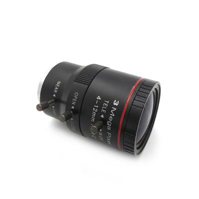 China cctv lens 2.8-12mm f/1.6 camera lens C mount manual 3MP iris vari-focal lens - 44.60*62 mm for sale