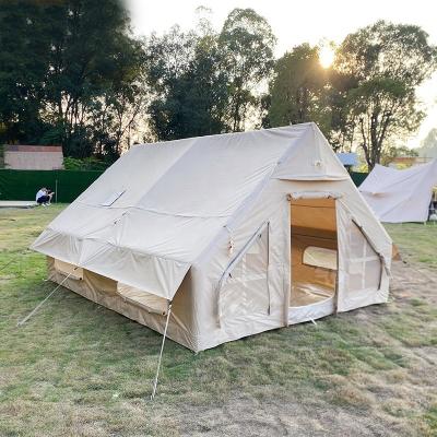 China Tube type tent stake tents pvc tent house outdoor luxury glamping camping tent for sale for sale