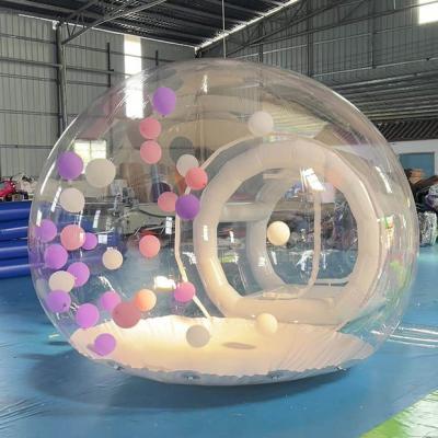 China Large PVC Camping Tent Clear Transparent House For Kids Blow Up Bubble Tents - Restaurant Igloos - Outdoor Domes Party Outdoor Camping for sale