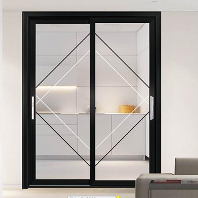 China Decorations sliding door made of aluminum alloy for sale