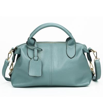 China Fashion Women Solid Color Lightweight PU Leather Single Shoulder Cross - Body Handbag for sale