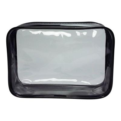 China PVC Zipper Toiletry Bag PVC Travel Bag Travel Waist Cosmetic Bag With Zipper for sale