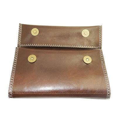 China Safety PU Filter Holder Wallet Filter Rolling Cigarette Leather Tobacco Pouch for sale