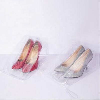 China PVC Viable Clear High Heel Shoes Waterproof Travel Hanging Dustproof Reusable Women Shoe Storage Bag Portable for sale