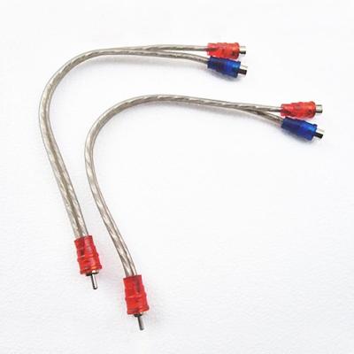 China Speaker Male To Female 2 Splitter Y Adapter Cable Wire Stereo Audio Connector New for sale