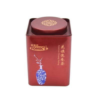 China Recycled materials adjust tin can for tea package, chinese tea tin box, wholesale tea canisters for sale