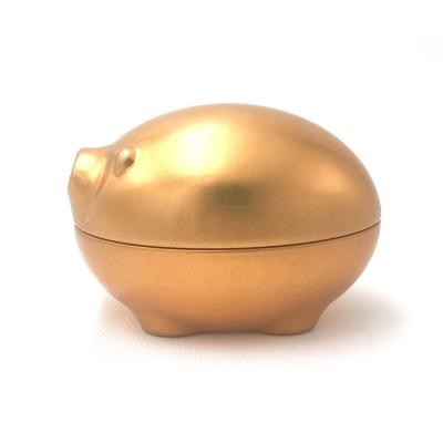 China Lovely Small Piggy Animal Shape Metal Tin Piggy Bank for sale