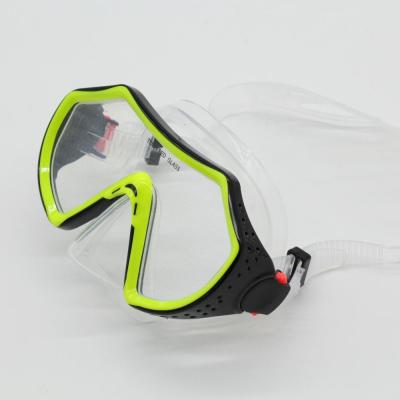 China Swimming Diving Snorkeling Mask Snorkeling Diving Mask, Diving Scuba Dive Glasses, Free Diving Mask Tempered Glass for sale