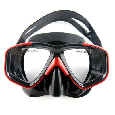 China Tempered Glass Snorkeling Snorkeling Mask Scuba Diving Mask Swimming Diving Mask For Adult for sale