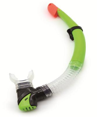 China Scuba Diving Semi-Dry Silicone Snorkel   Mouthpiece Breathing Tube Swimming Scuba for sale