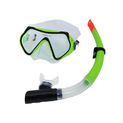 China Freediving Scuba Diving Snorkeling Snorkel Set Snorkeling Set Spearfishing Freediving Mask Snorkel Set for sale