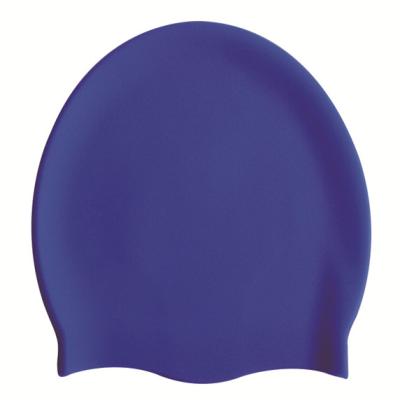 China Adult Swim Swimming Cap With Solid Silicone Anti-skid Waterproof Long Hair Bathing Hats For Men And Women for sale