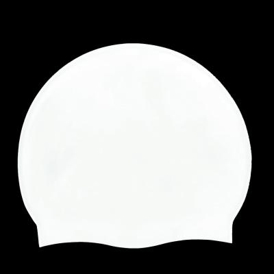 China Swim Swimming Caps, Waterproof Silicone Cap Swimming Cap For Long And Short Hair For Adult for sale