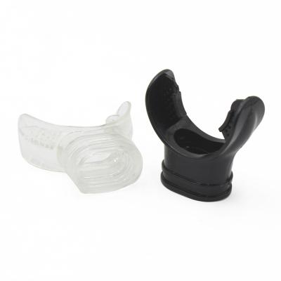 China Snorkeling Silicone Air Diving Mouthpiece Snokel Swimming Mouthpiece For Diving Equipment Regulators for sale