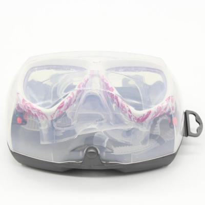 China Custom waterproof diving mask packaging box, personalized glass case package for diving mask/waterproof bag AQUADIVE B57 goggles 1pc /opp for sale