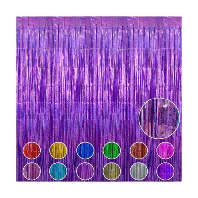 China Party Decoration Low Price Color Curtain Decoration Brand New New Year Decorations for sale