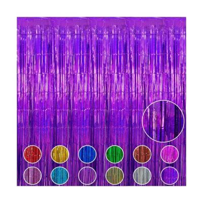 China Crazy Night Metal Curtain Tinsel Curtain Party Decoration Aluminum Factory Made for sale