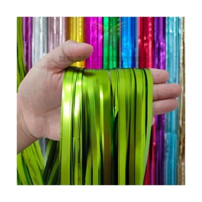 China Wholesale Party Decoration China Foil Fringe Curtain Backdrops Festival Birthday Party Decoration for sale