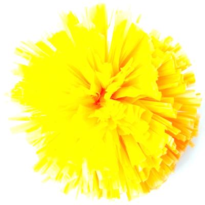 China China party cheering pompoms wholesale fancy decoration pe pom poms material pompom for cheerleaders for sale