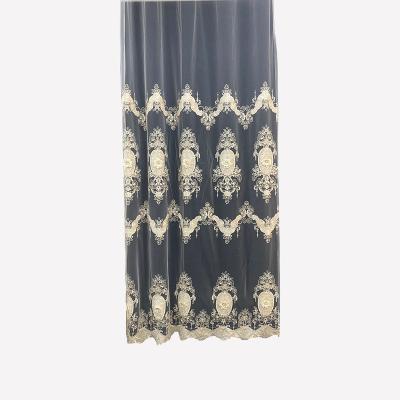 China Cheap pure turkish curtain in Europe fabric embroidery for sale