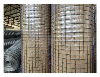 China Durable XINGWENJIE Customized Mesh Fence Expanded Metal Factory Direct Supply PVC Coated Green Welded Steel Wire Mesh Rolls for sale