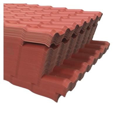 China It is suitable for roofing XINGWENJIE Projects Factory Wholesale Roof Tiles ASA Synthetic Resin Roofing Tiles Corrugated PVC Resin Roofing Sheets for sale