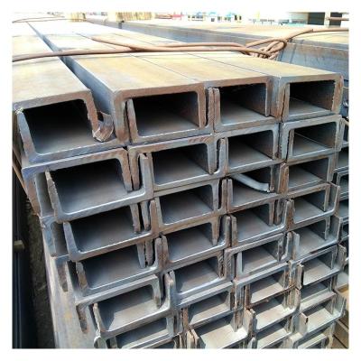 China Factory price high quality steel structure building XINGWENJIE steel channel 20cm black U-shape steel c-shape for sale