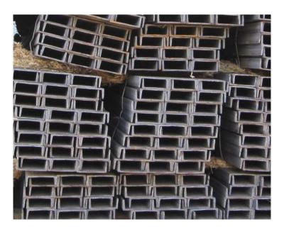 China Steel structure building XINGWENJIE high quality construction and mechanical carbon structural steel 30cm black U-shaped channel steel for sale