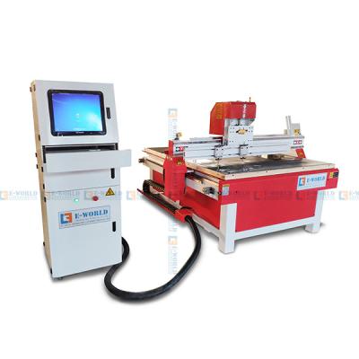 China Building Material Shops Small Size NC6090 Working Automatic CNC Glass Cutting Machine With Multi Heads for sale