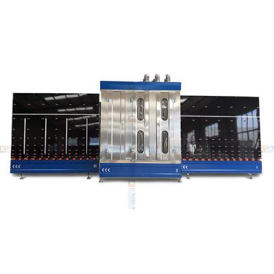 China Automatic Vertical Building Material Low E Flat Glass Glazing Stores Wash and Dry Machine/Glass Seal and Dryer Machine for sale