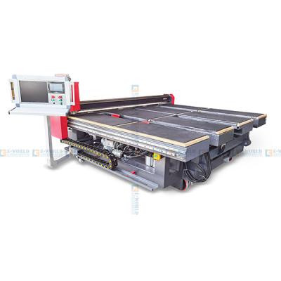 China Hotels Finely Processed 2620 Automatic Inline CNC Glass Cutting Machine With Loading Cut And Snap Function for sale