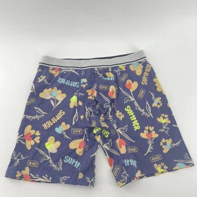 China Plus Size Antibacterial Antibacterial Mens Underwear Breathable Boxer Shorts Mens Rise Mid Brief for sale