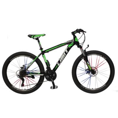 China Moutain steel bicycle 26inch mtb cycle with colorful flat spoke for sale