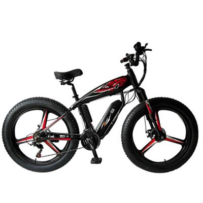 China 26inch Aluminum Alloy Fat Lithium Electric Bike Moped Bicycle With 36V350W for sale