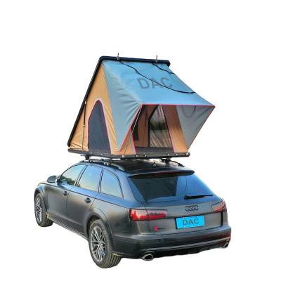 China Straight Tying Type Roof Tent Pop Roof Tent Compass Car Roof Top Tent For Small Car for sale