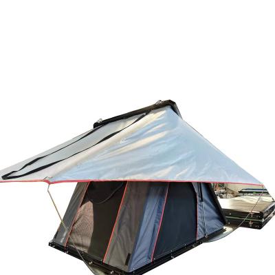 China 2020 model thin top roof tent car roof tent roof top bracket straight tie down type for Jl jeep for sale