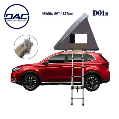 China Tube Type Tent Stake Rooftop Tent Hard Shell Vehicle Roof Top Camping Tents From China Supplier DAC D01S for sale