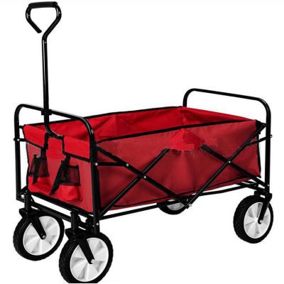 China Storage Cloth Camping Trolley Folding Cart for sale