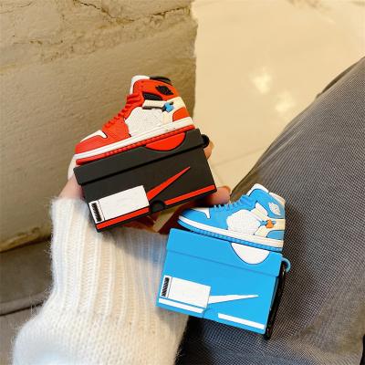 China 2021 aj Design Airpods Case Wholesale Silicone Shoe Box For Airpods Case For Airpods Pro Case For Airpods Pro Case 2 3 for sale