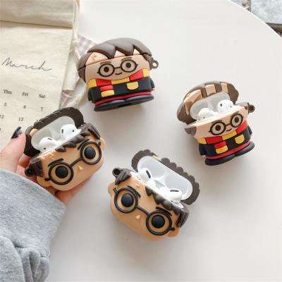 China Airpods Case 3D Cartoon Anime Protective Earphone Case With Hook Case Cover For Airpod 1 2 For Airpods pro for sale