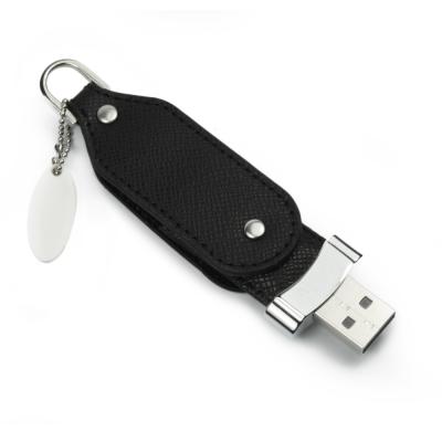 China Leather Leather Flash Drive 8GB 16GB 32GB 64GB Pendrive 2021 USB2.0/3.1 With Logo for sale