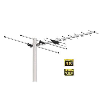 China TV System Receiving Outdoor Aerial 1080 Aerial Long Range Full 4K Hd TV From Direct Selling Digital HDTV Para TV Antena From Signal Maker for sale