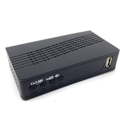 China hot selling full hd mini set top box free customize PVR h.265 hevc set top box hd DVB T2 TV tuner set top box matrix free for sale